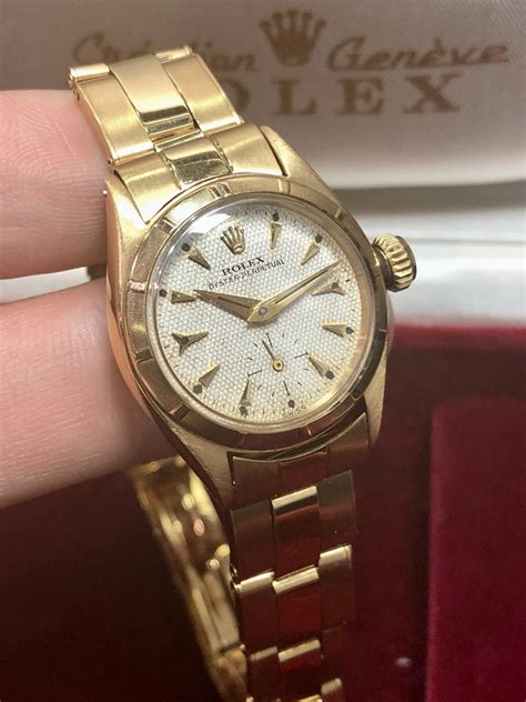 vintage ladies gold rolex.